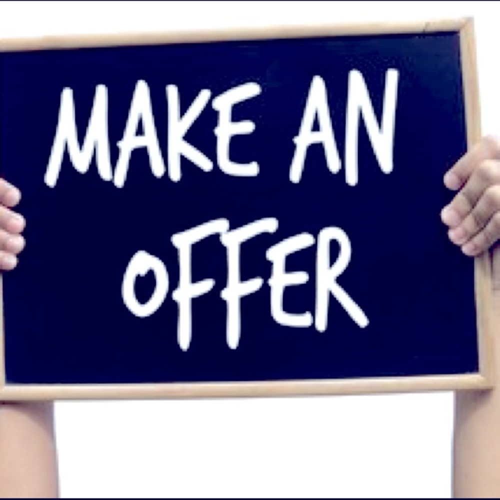 If see something you like, make an offer
